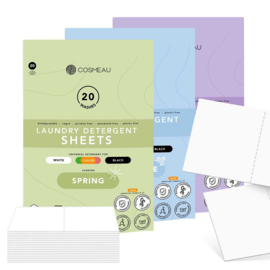 Wasmiddel wasstrips - proefpakket met 3x20 strips - preorder