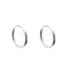 hoops - zilver