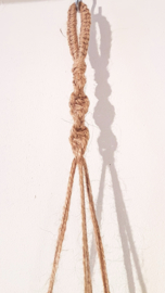 Macramé plantenhanger met of zonder pot