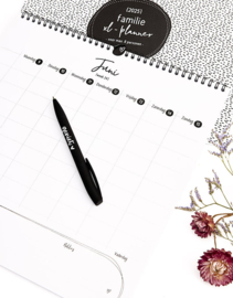 XL Familieplanner 2025 - 6 tot 8 personen