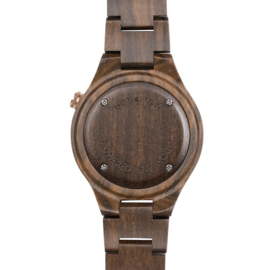 Houten horloge van sandelhout - Silva Hot&Tot