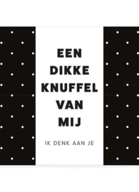 Chocolade in cadeauverpakking- Een dikke knuffel