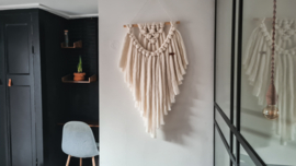 Macrame wandhanger 'ELLA' (60x100)- lontwol