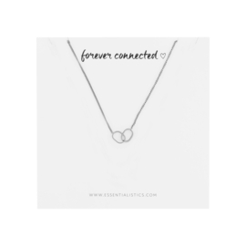 Ketting connected - zilver