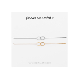 armband connected - zilver