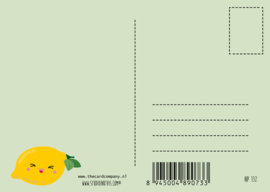 postkaart - lemons