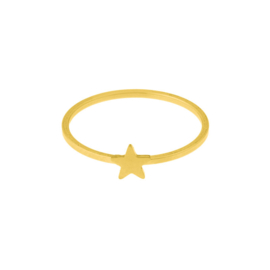 Ring ster - goud