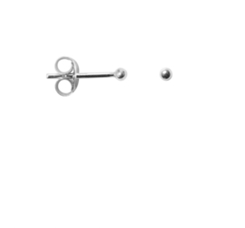 Dot mini earring - zilver