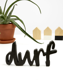 houten woord - durf