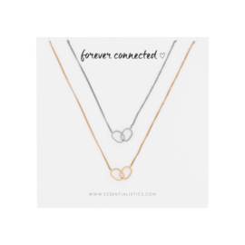 Ketting connected - zilver