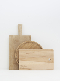 Houten plank (groot) met tekst – zeg weetje opa