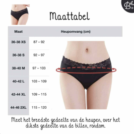 Menstruatie ondergoed 'Daisy' - preorder