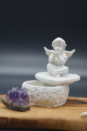 little box with angel on top