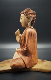Buddha Suarhout 26 cm x 22 cm