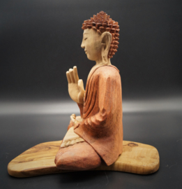 Buddha Suarwood 26 cm x 22 cm