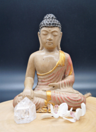 Zittende Boeddha 23 cm
