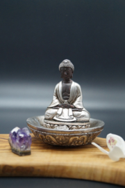 Incense holder Buddha sitting on lotus