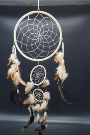 Dreamcatcher beige 21 cm