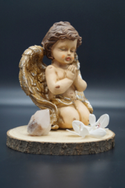 Kneeling angel 20 cm