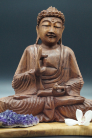Buddha made of Suarwood 26 cm
