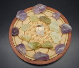 Crystal grid healing