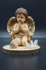 Kneeling angel 20 cm