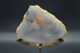 Tea light holder agate 36 cm