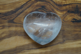 heart clear quartz 4 cm