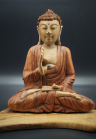 Buddha Suarwood 26 cm x 22 cm