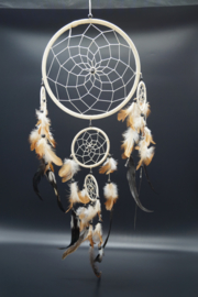 Dreamcatcher beige 21 cm