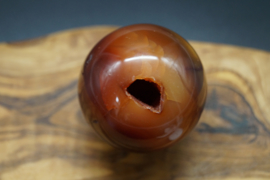 Carnelian sphere 5 cm