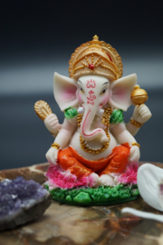 Kleine kleurrijke Ganesha 10 cm