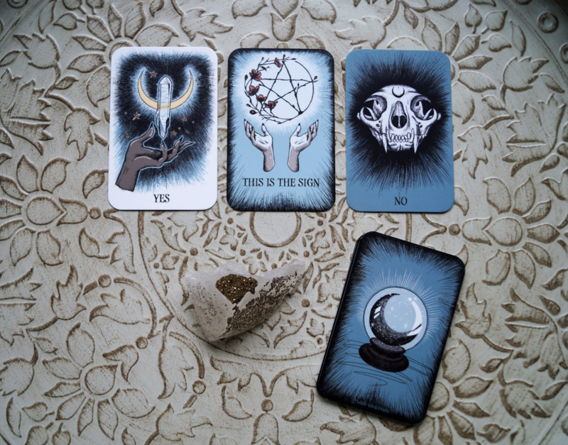 The Crystal ball pocket oracle Tarot and oracle decks ishvara