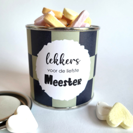 Blikje | Lekkers voor de meester