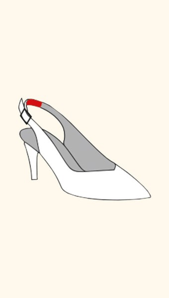Pedag Sling Anti-Slip Strips – 4 stuks voor hielbandjes dameschoenen