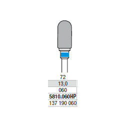 Frees Carbuur-/Hardmetaal - Standaard snijvlak, L:13 Ø:6,0