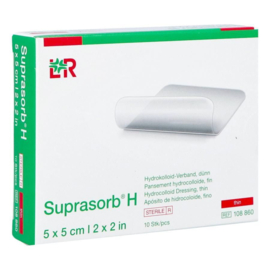 Suprasorb H Dun Hydrocoloïdverband 5x5cm /10st