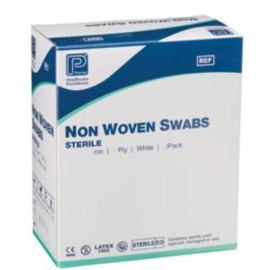 Non Woven Swabs - 5x5cm - 4-lagen - 5stx25zakjes - STERIEL