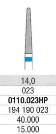 Frees Carbuur-/Hardmetaal - Standaard snijvlak, L:14 Ø:2,3