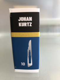 Johan Kurtz - N°10 Niet Steriel/100st + gratis Mes-Houder