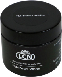 LCN FM-Pearl White UV-French Gel, 15ml-vaste consistentie