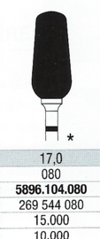 Frees Super Grof L:17mm, Ø8,00mm/st