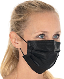 Mondmasker - T-IIR Zwart /50st