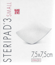 Steripad 3 - 7,5x7,5cm - 8PLY /20pcs Individuele STERILE