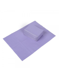 Dental doekjes 3-lagen Paars - 125st