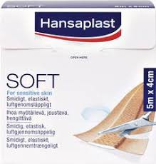 Hansaplast/Leukoplast Soft 4cmx5m