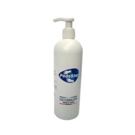 PodoStar Blauw Voetbalsem 500 ml – Professionele voetbalsem pomp