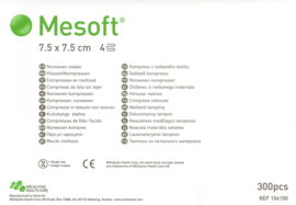 Mesoft - 7,5x7,5cm - 4-lagen /300st