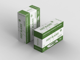 lames de bistouri/lames de scalpel - N23 Stérile/100 pcs