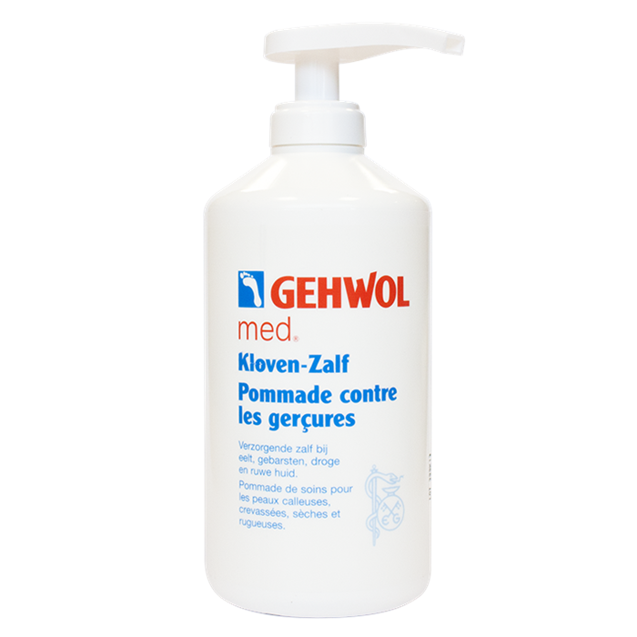 Gehwol med Klovenzalf 500ml – Professionele pot voor kloven en ruwe huid